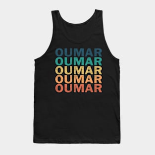 Oumar Name T Shirt - Oumar Vintage Retro Name Gift Item Tee Tank Top